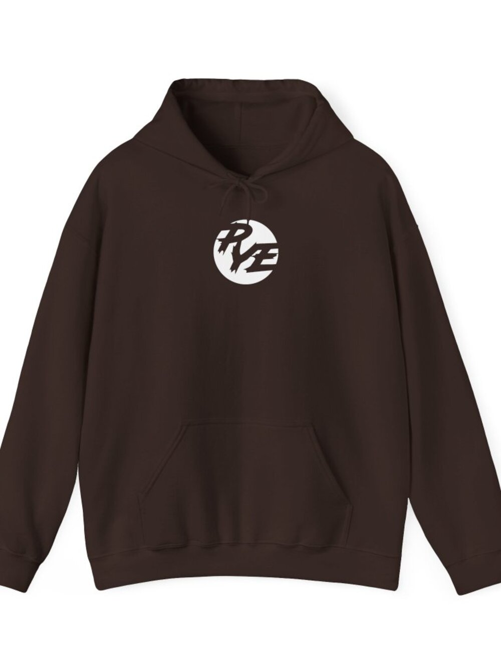 PYE Logo Hoodie | Unisex Streetwear Sweatshirt | Brown - Picture 2 of 4